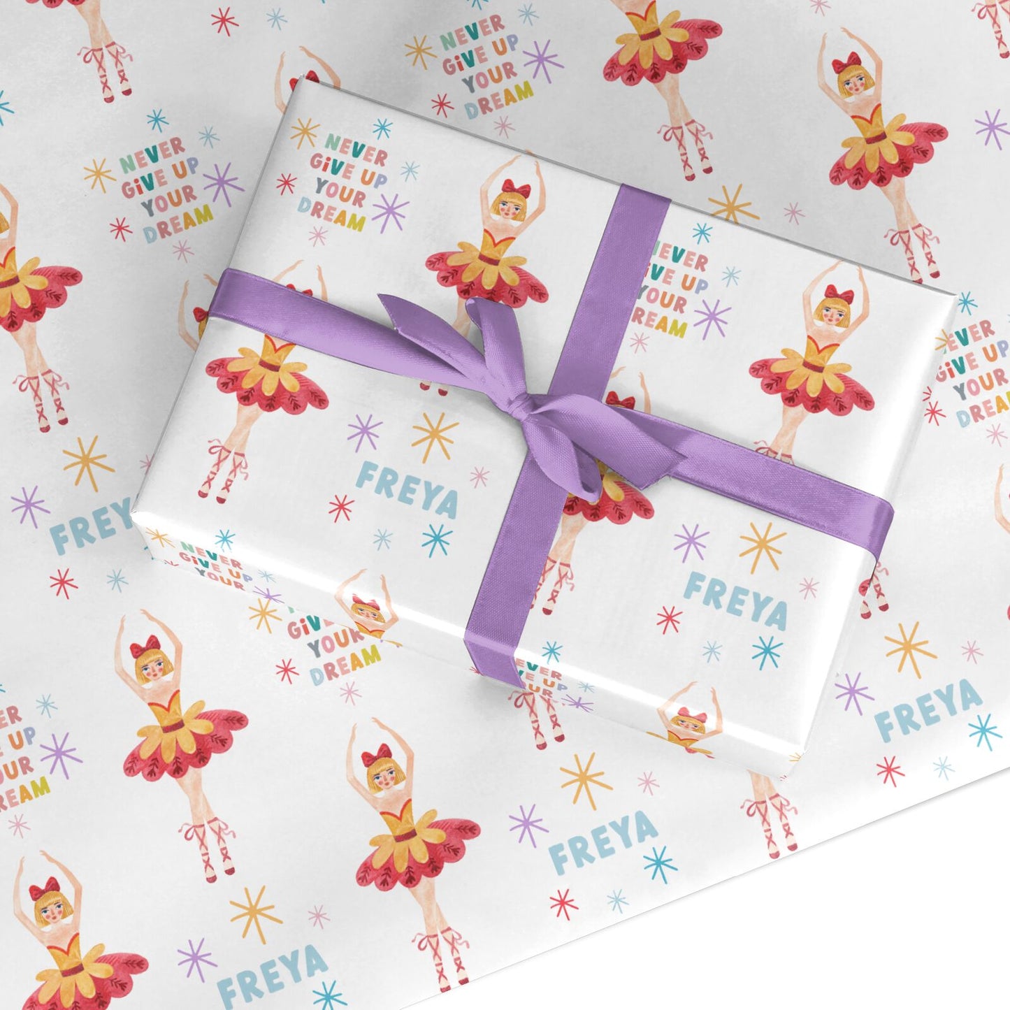 Sugarplum Nutcracker Personalised Custom Wrapping Paper