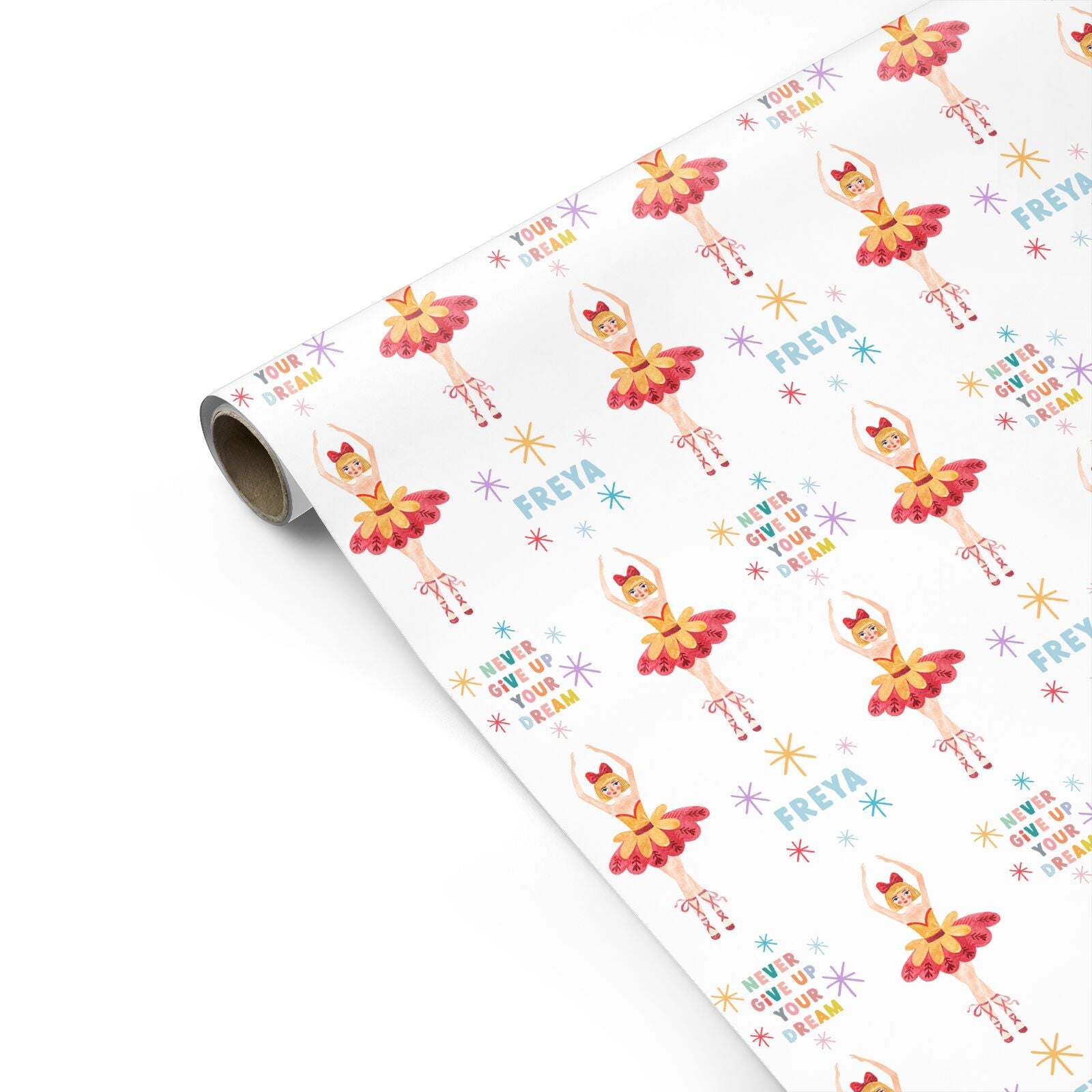 Sugarplum Nutcracker Personalised Personalised Gift Wrap