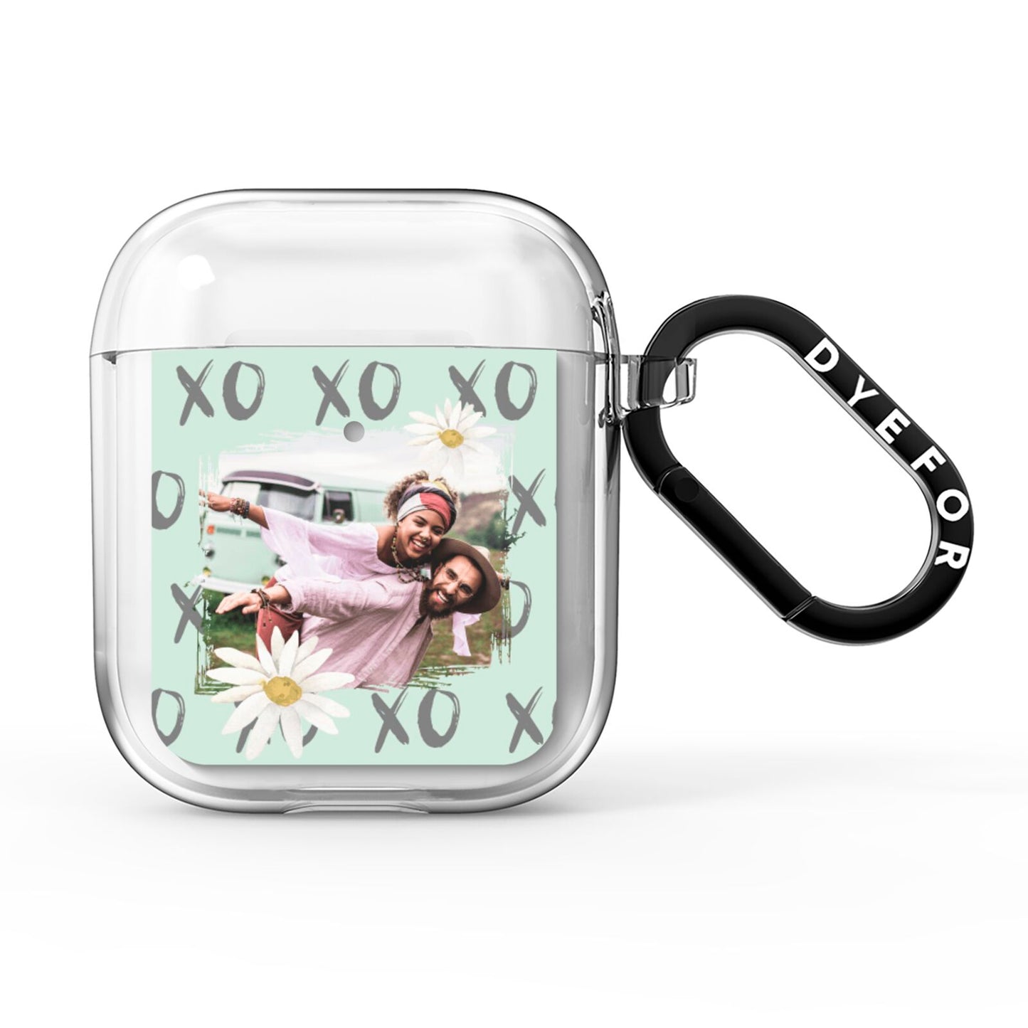 Summer Custom Photo AirPods Clear Case