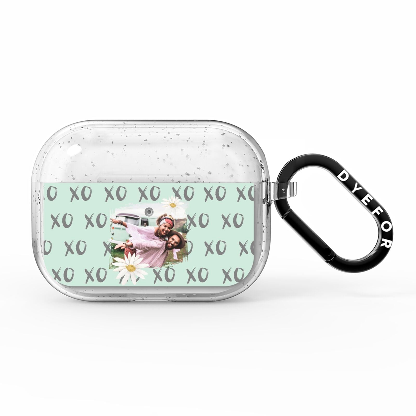 Summer Custom Photo AirPods Pro Glitter Case