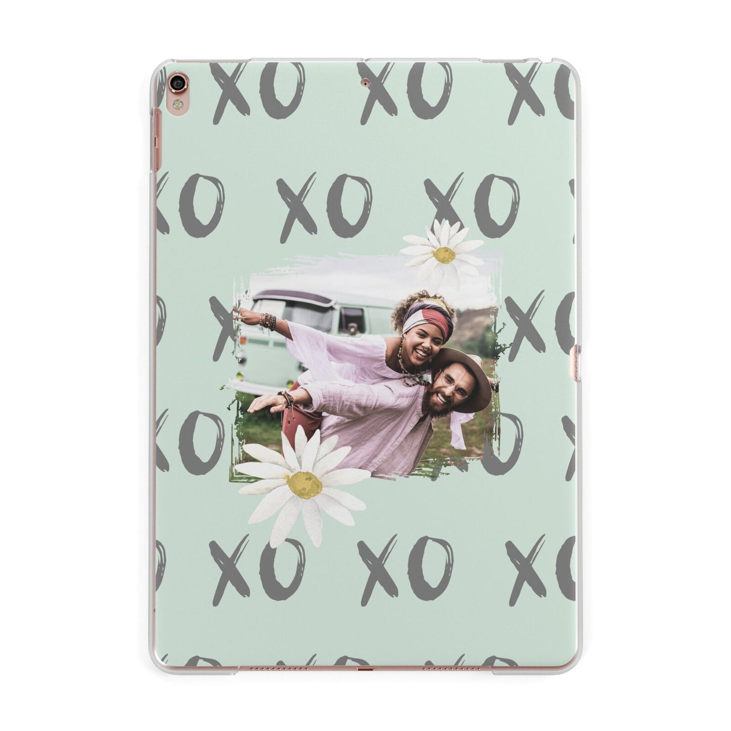 Summer Custom Photo Apple iPad Rose Gold Case