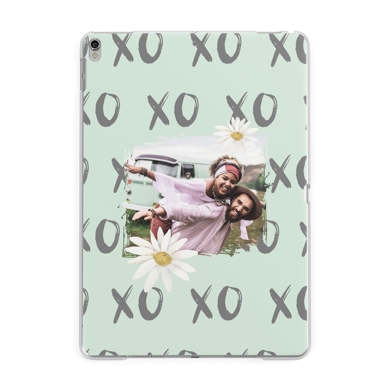 Summer Custom Photo Apple iPad Silver Case