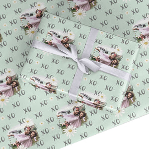 Summer Custom Photo Wrapping Paper