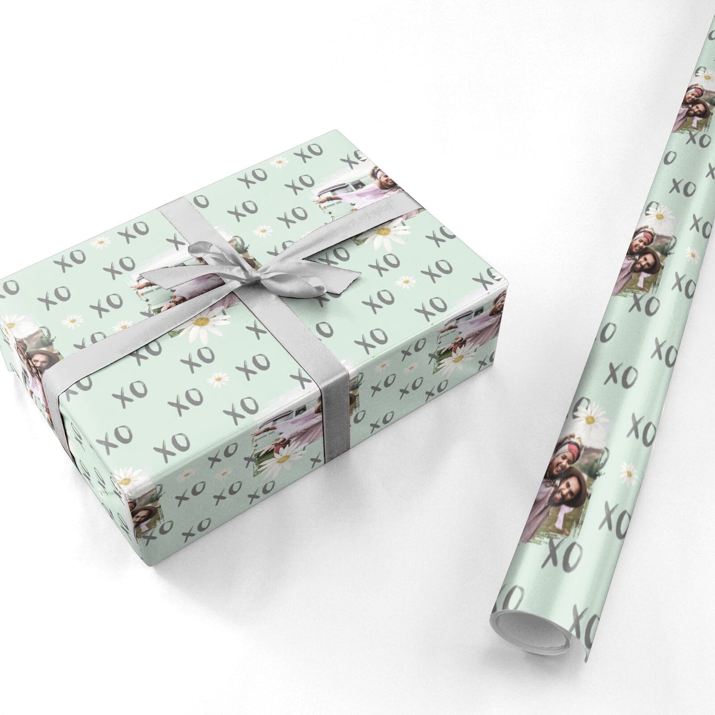 Summer Custom Photo Personalised Wrapping Paper