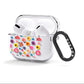 Summer Floral AirPods Clear Case 3rd Gen Side Image