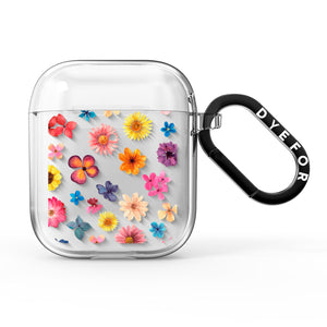 Sommerliche florale AirPods-Hülle