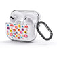 Summer Floral AirPods Glitter Case 3rd Gen Side Image