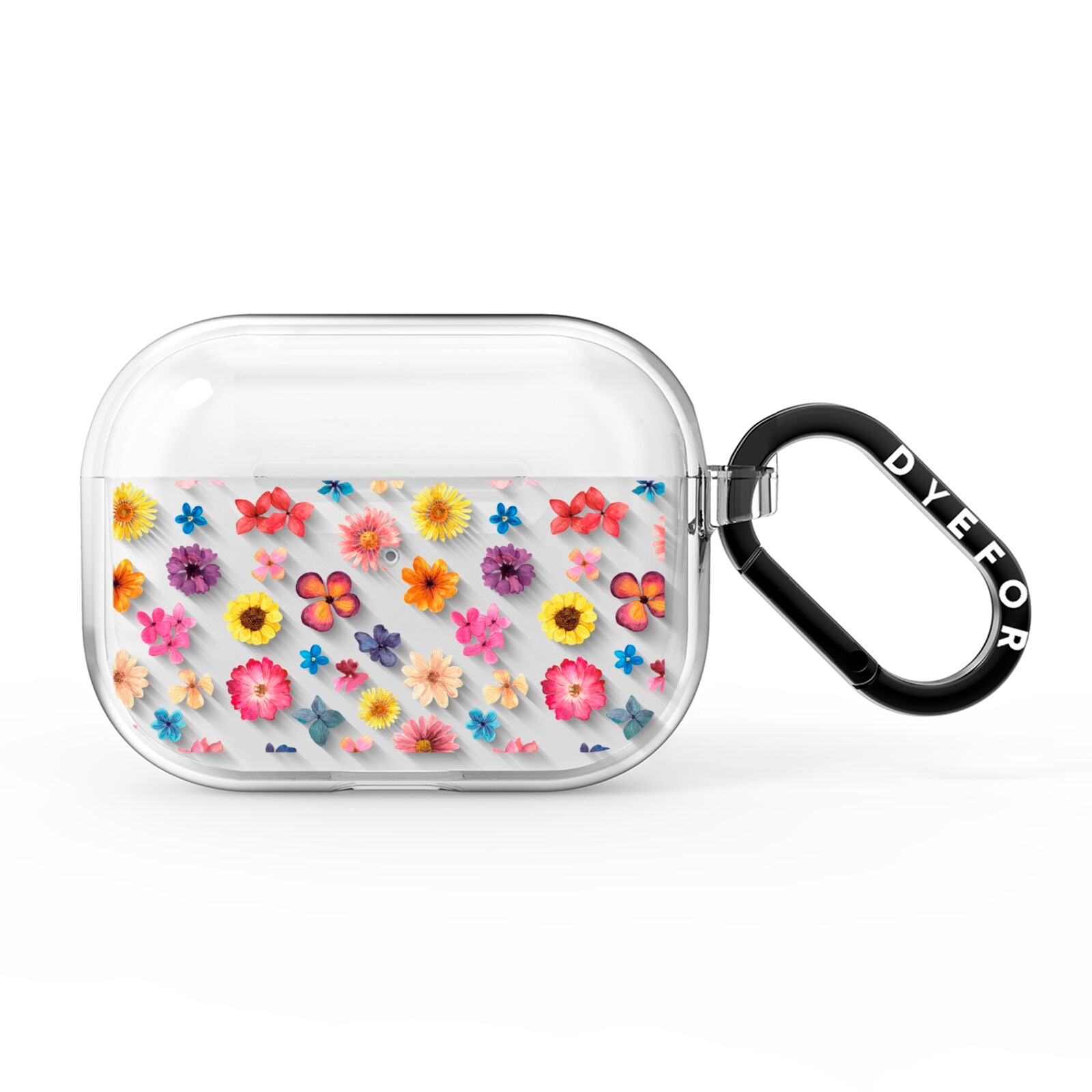 Summer Floral AirPods Pro Clear Case