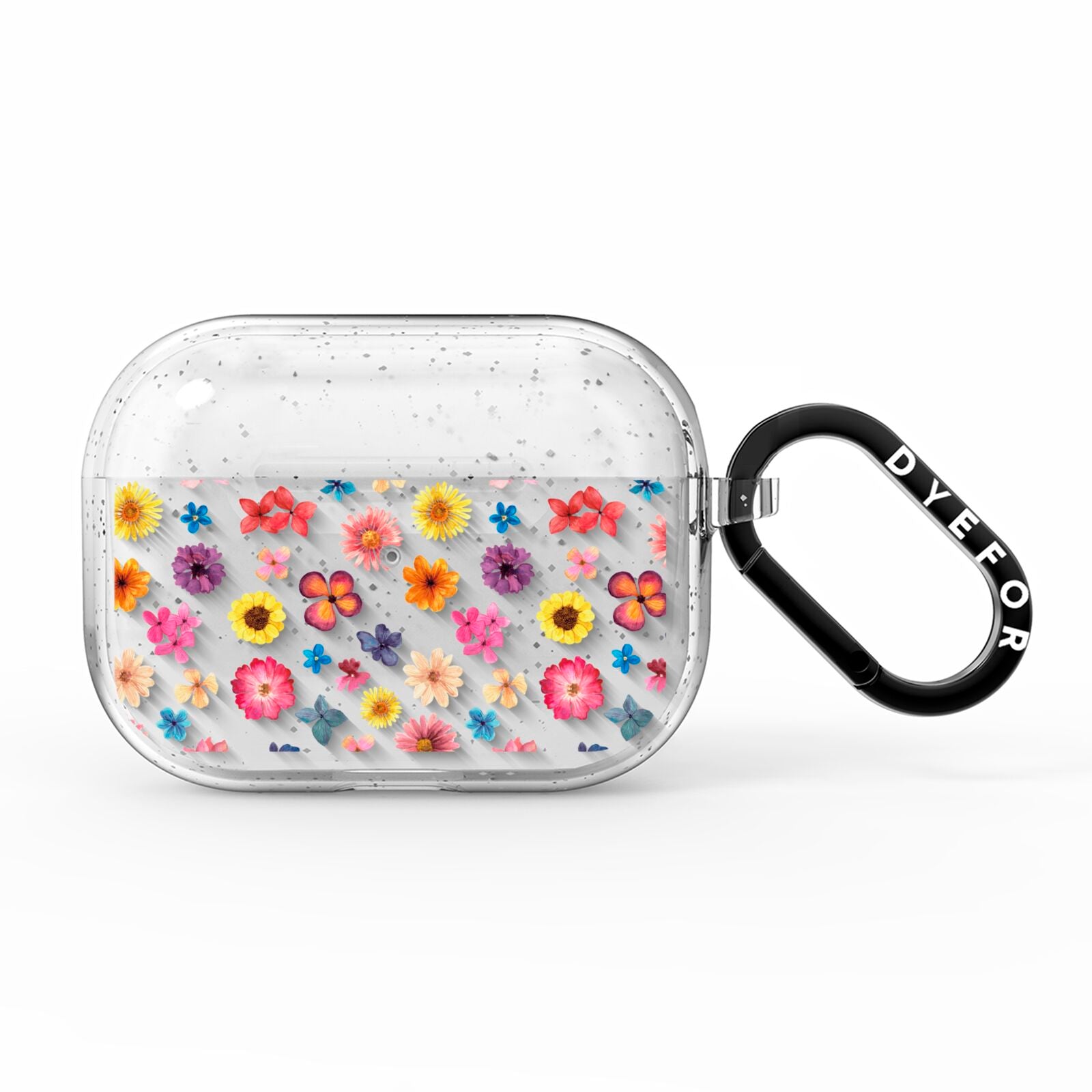 Summer Floral AirPods Pro Glitter Case