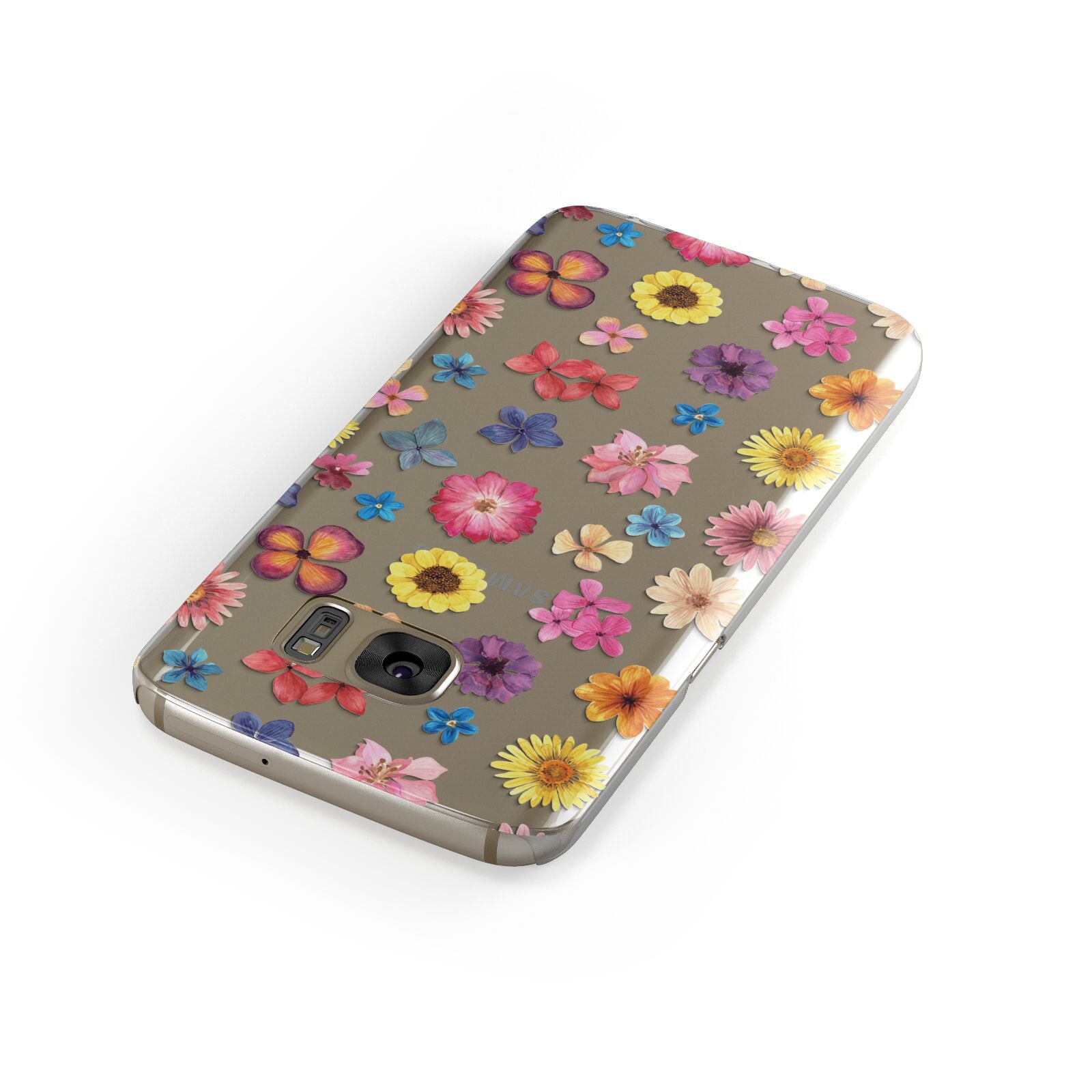 Summer Floral Samsung Galaxy Case Front Close Up
