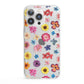 Summer Floral iPhone 13 Pro Clear Bumper Case