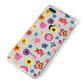 Summer Floral iPhone 8 Plus Bumper Case on Silver iPhone Alternative Image