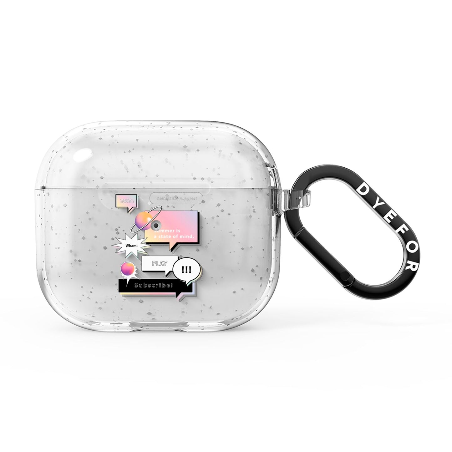 Summer Is A State Of Mind AirPods Glitter Case 3rd Gen