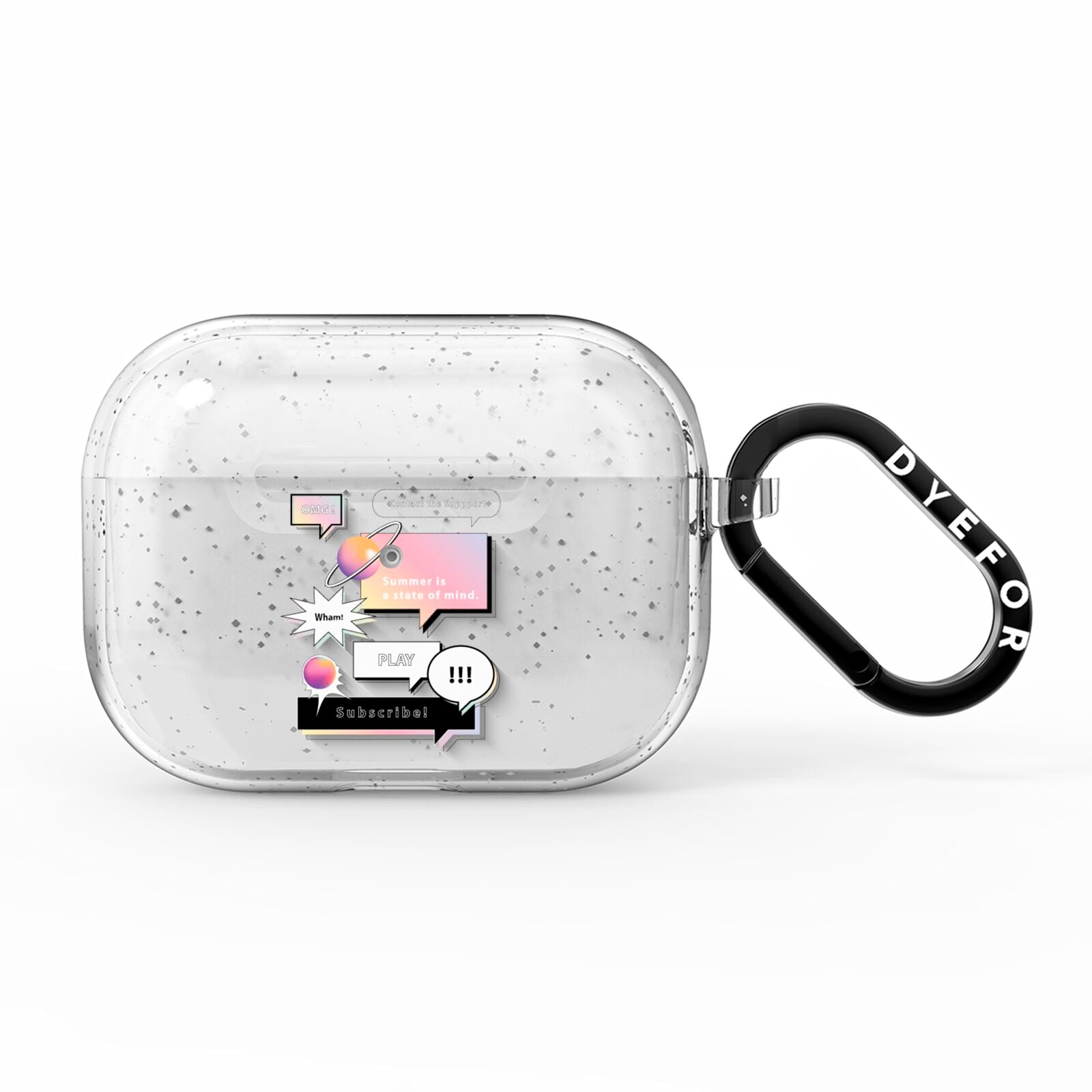 Summer Is A State Of Mind AirPods Pro Glitter Case
