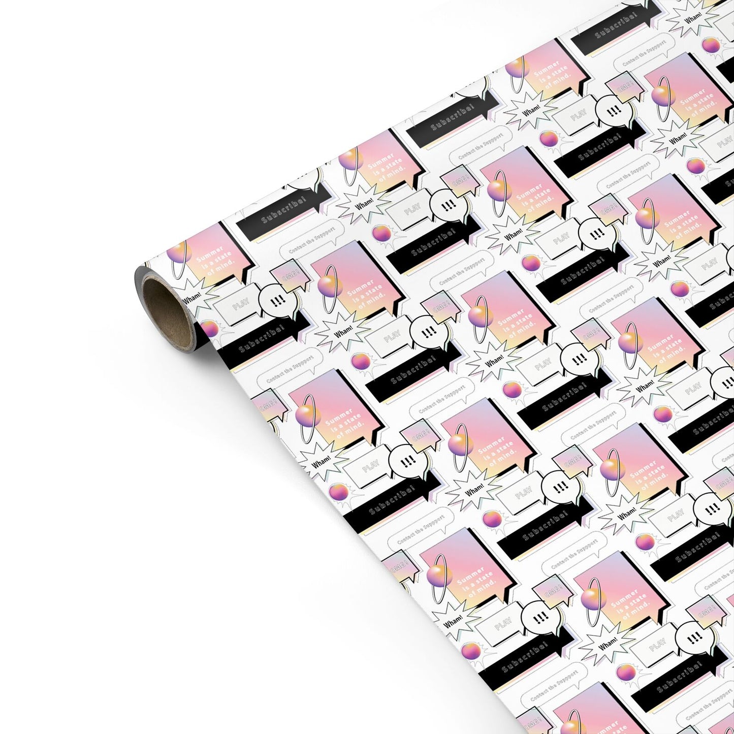 Summer Is A State Of Mind Personalised Gift Wrap