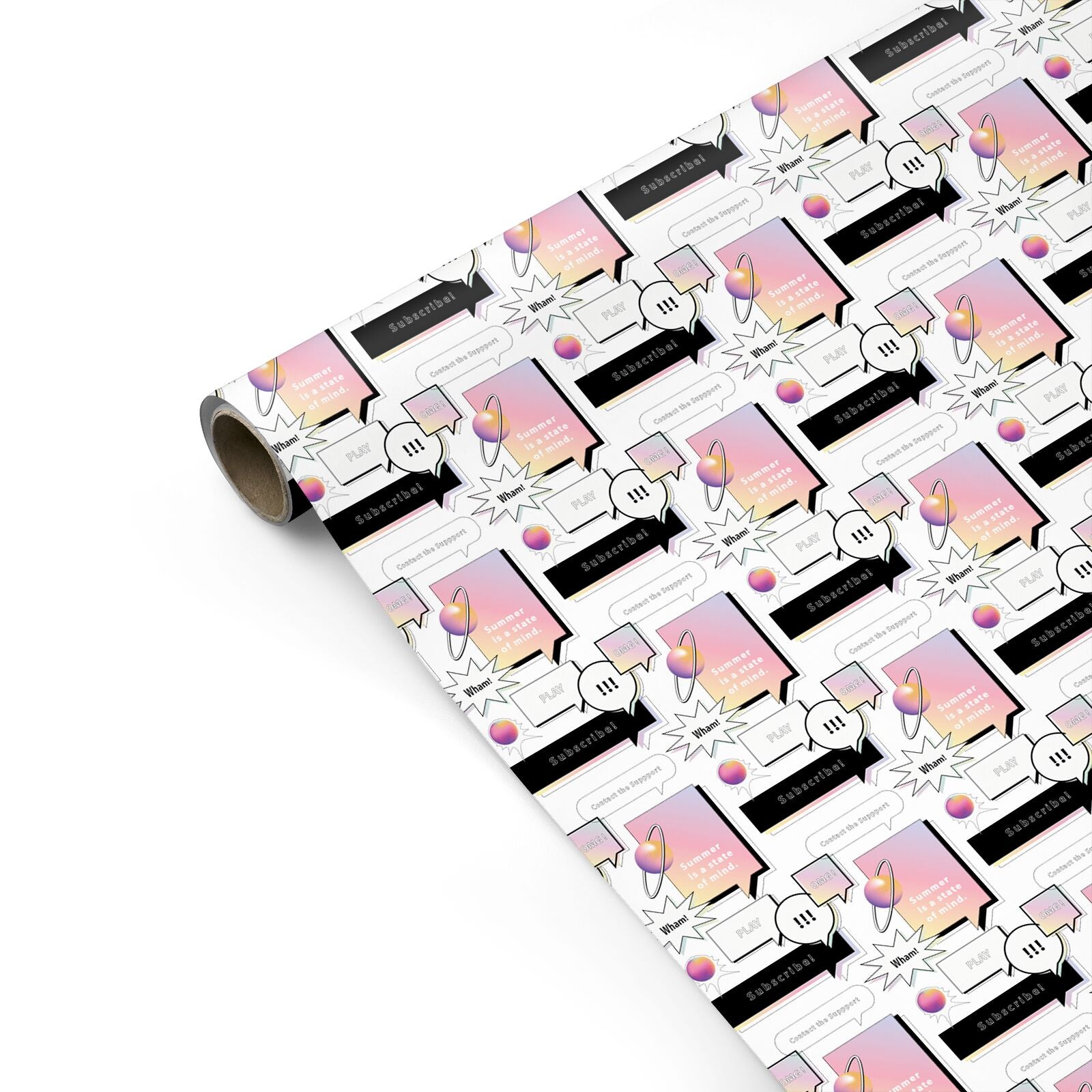 Summer Is A State Of Mind Personalised Gift Wrap