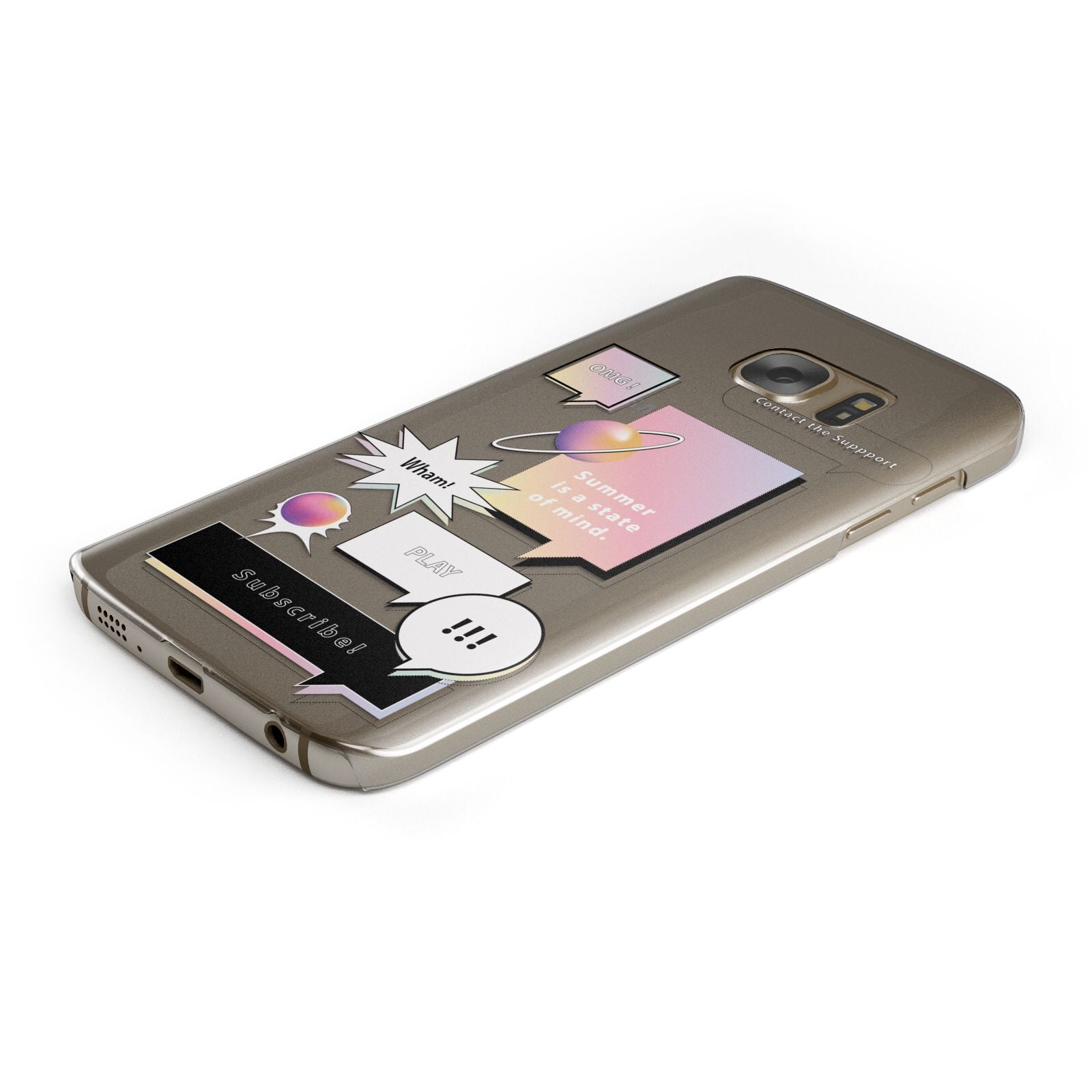 Summer Is A State Of Mind Samsung Galaxy Case Bottom Cutout