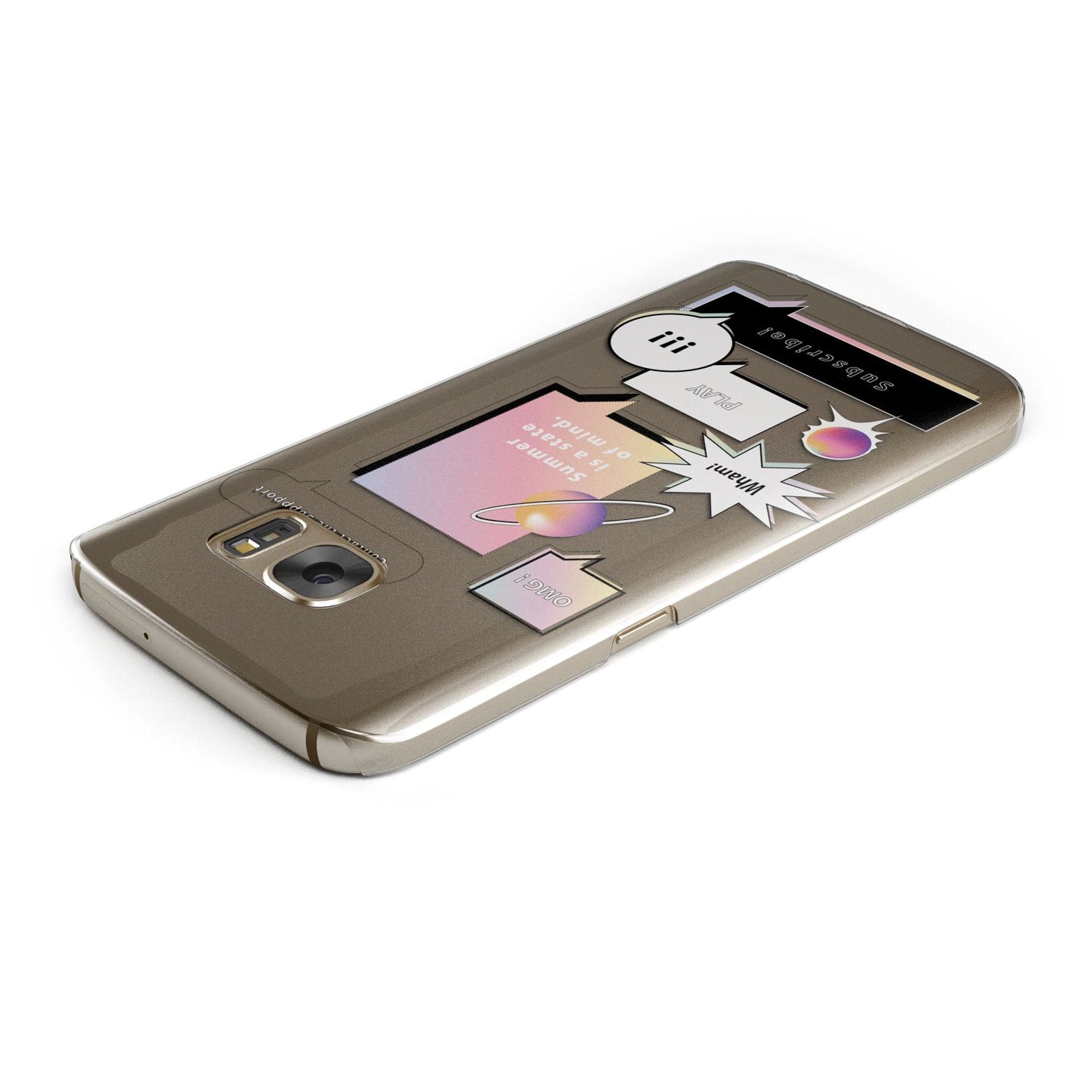 Summer Is A State Of Mind Samsung Galaxy Case Top Cutout