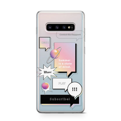 Summer Is A State Of Mind Samsung Galaxy S10 Case