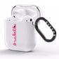 Summer Love AirPods Clear Case Side Image