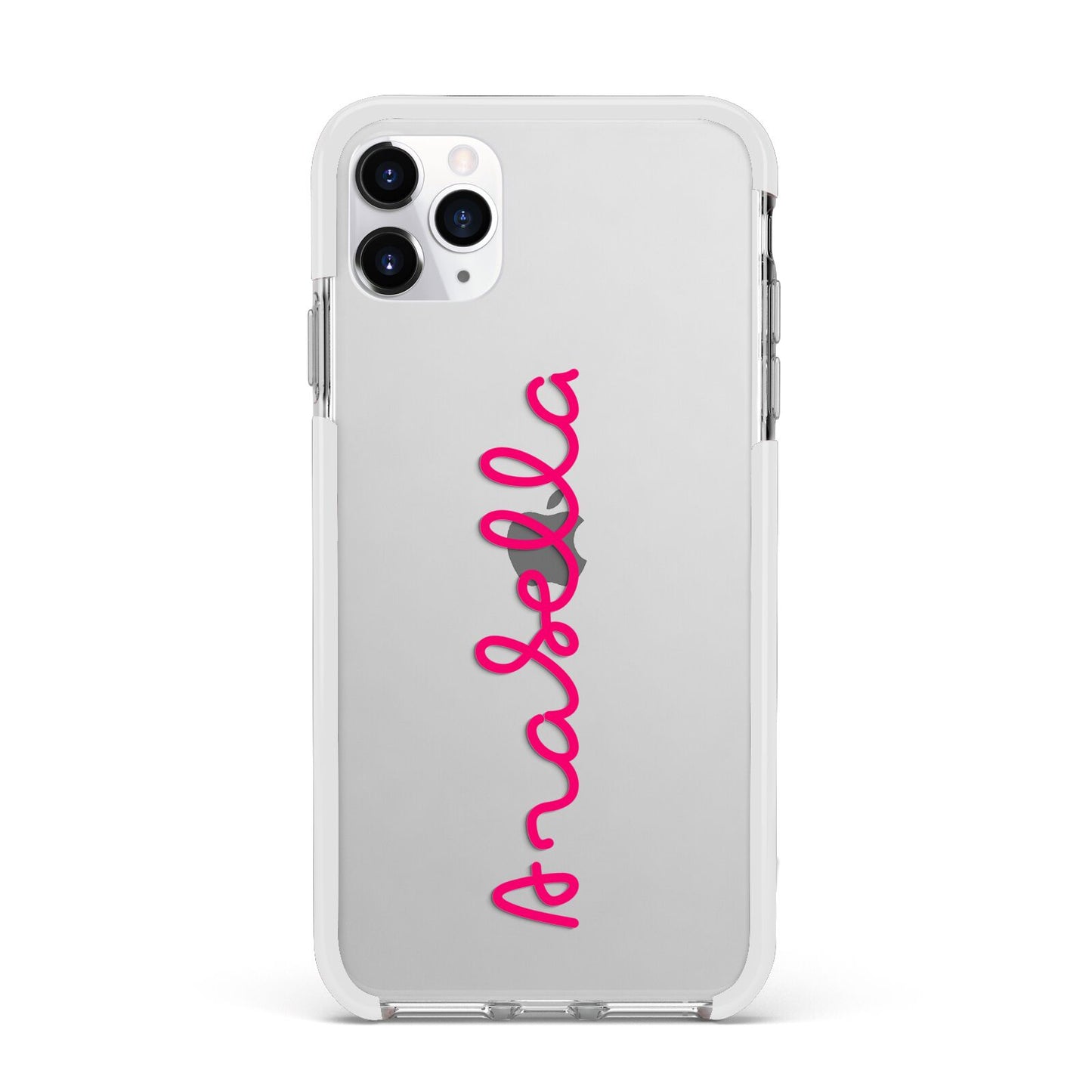 Summer Love Apple iPhone 11 Pro Max in Silver with White Impact Case