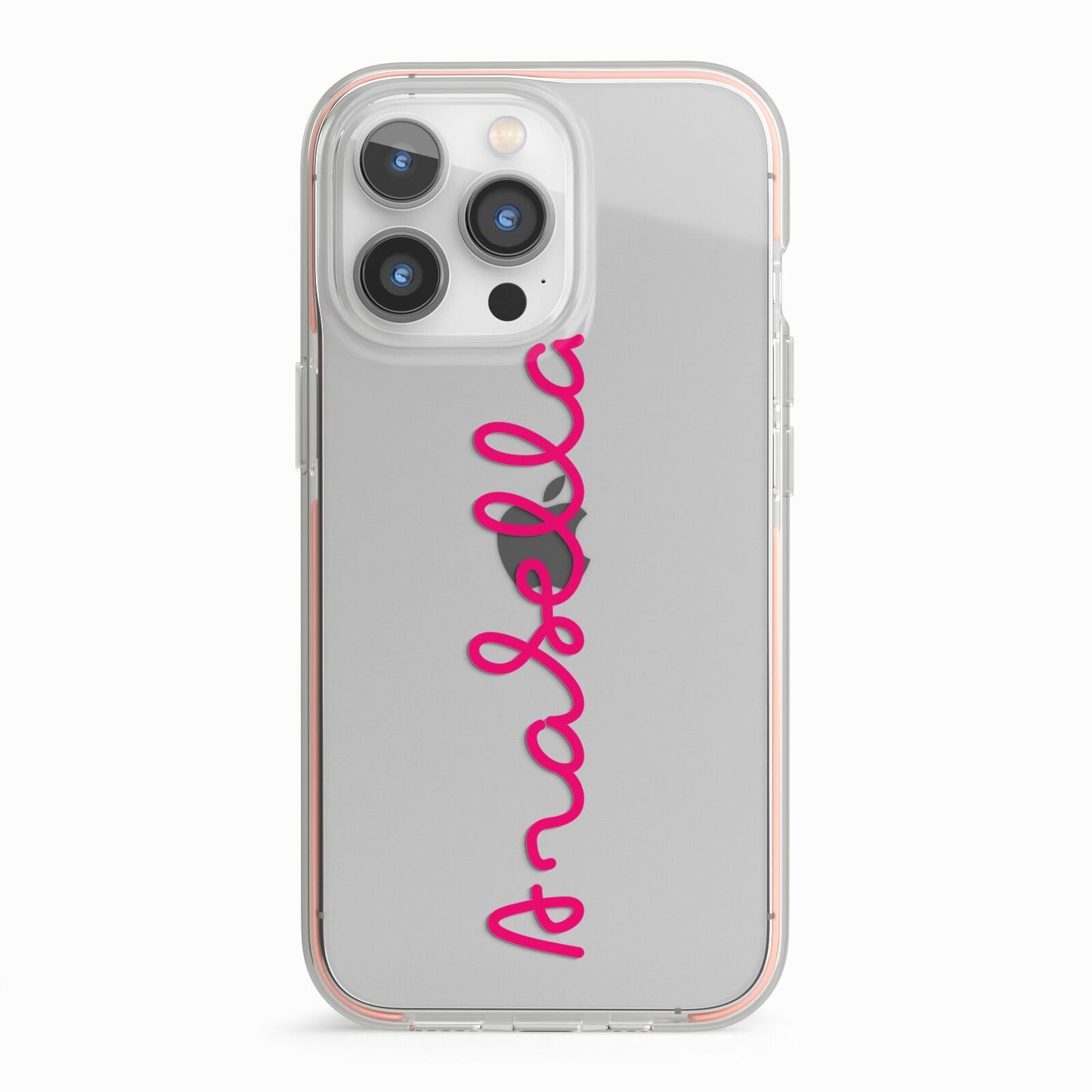 Summer Love iPhone 13 Pro TPU Impact Case with Pink Edges