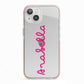 Summer Love iPhone 13 TPU Impact Case with Pink Edges