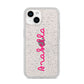 Summer Love iPhone 14 Glitter Tough Case Starlight