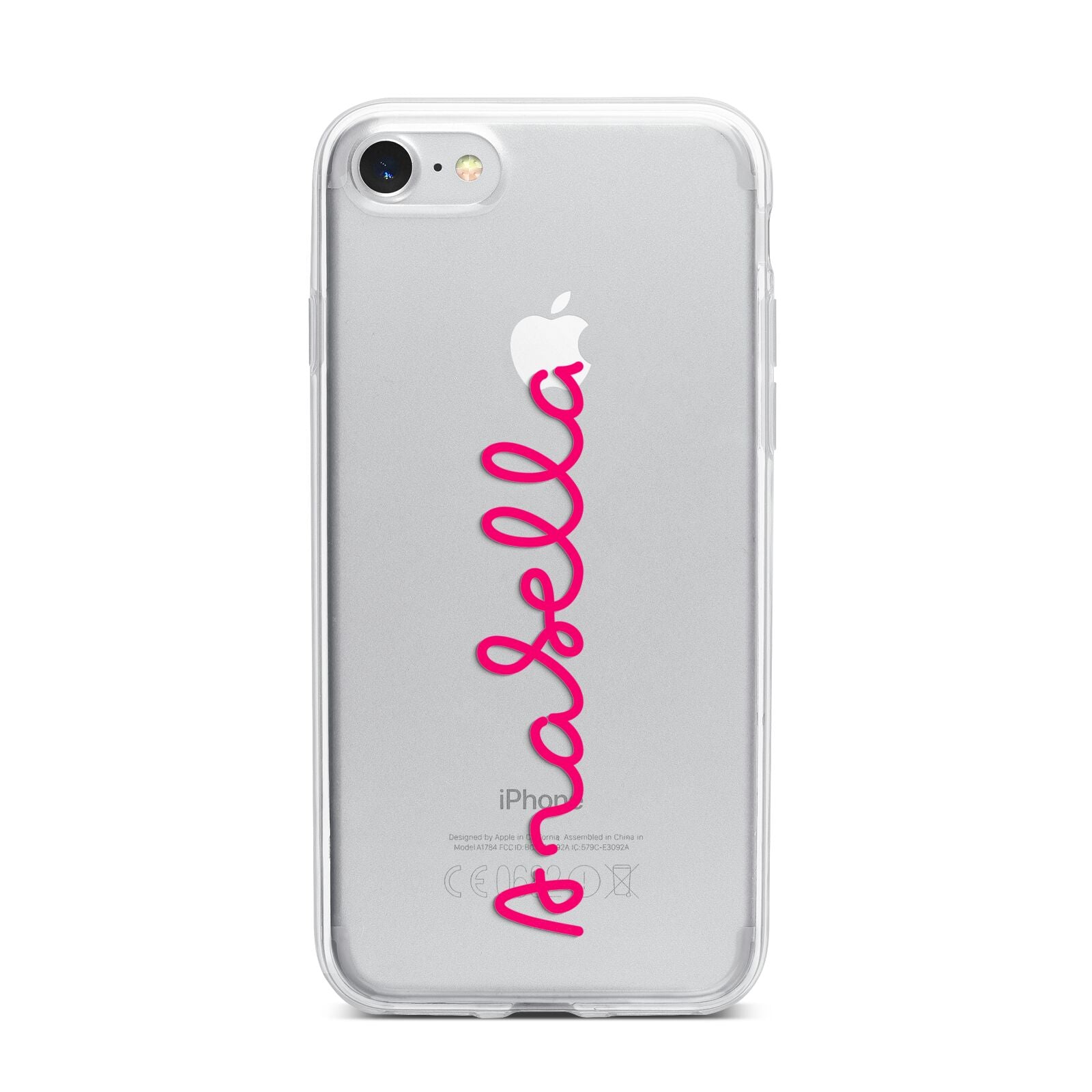 Summer Love iPhone 7 Bumper Case on Silver iPhone