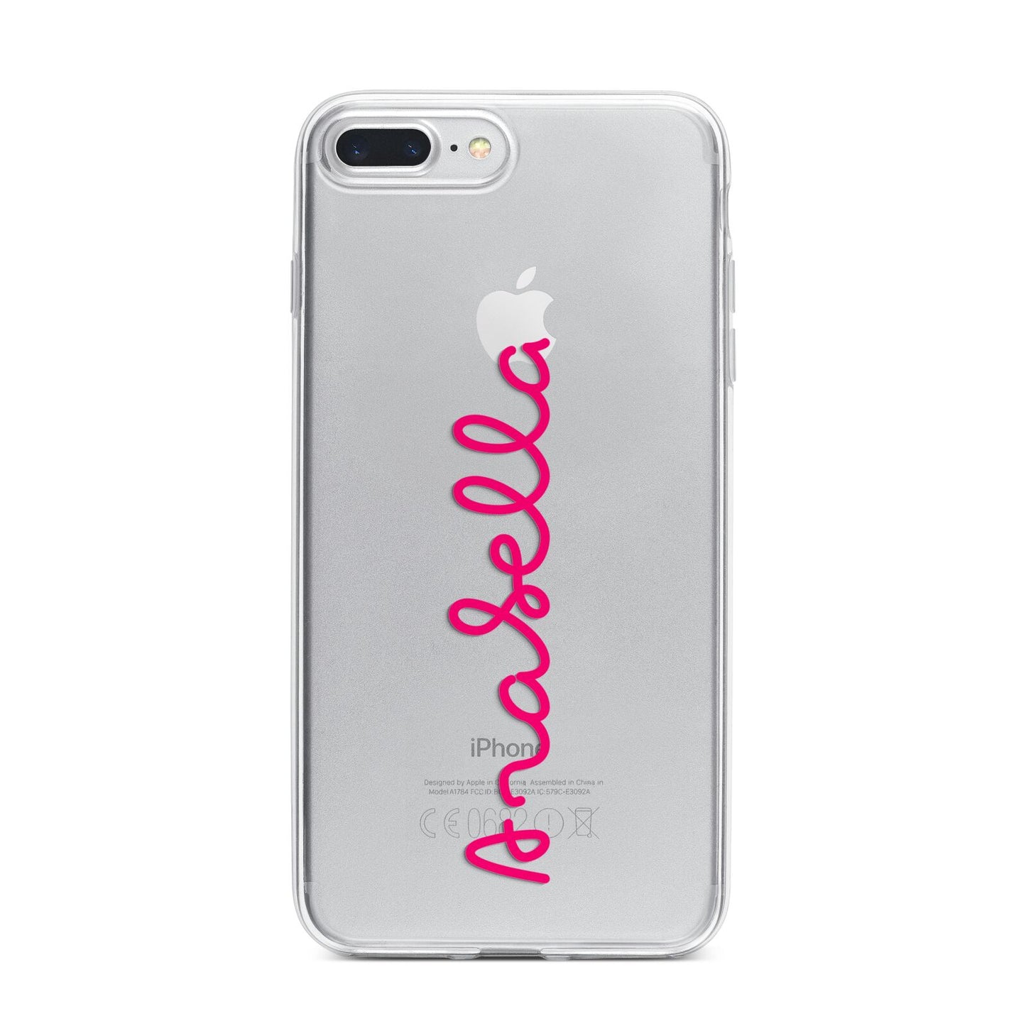 Summer Love iPhone 7 Plus Bumper Case on Silver iPhone