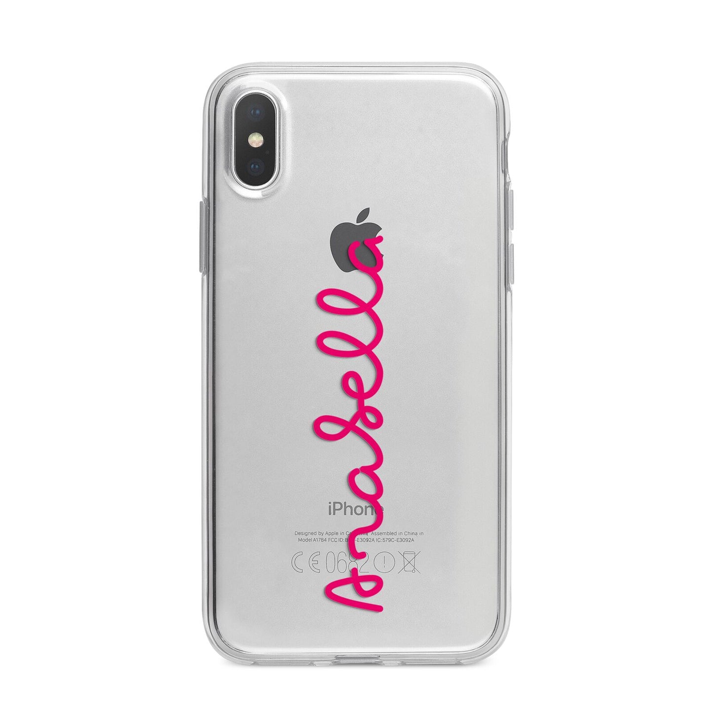 Summer Love iPhone X Bumper Case on Silver iPhone Alternative Image 1