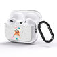 Summer Photo Personalised AirPods Pro Glitter Case Side Image