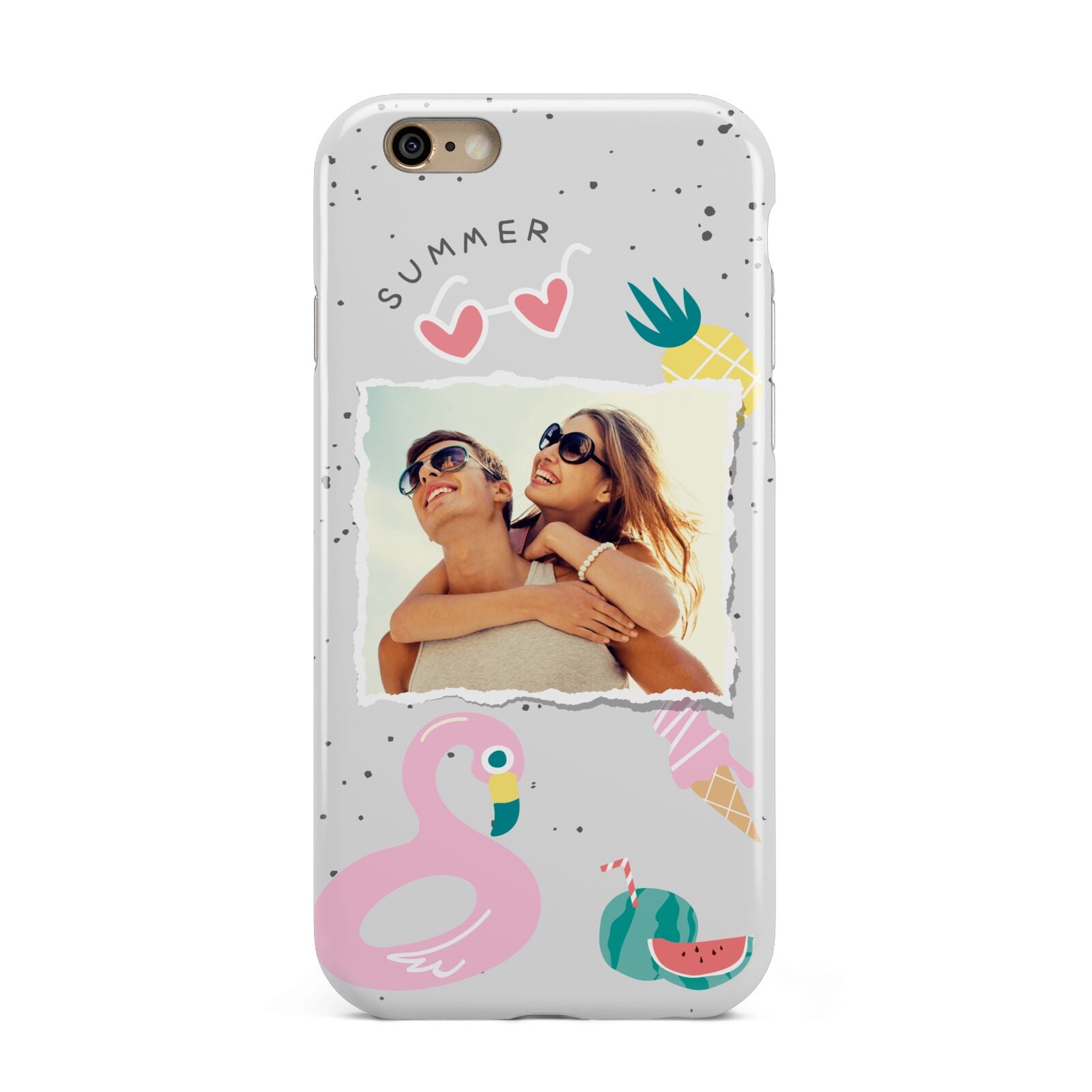 Summer Photo Personalised Apple iPhone 6 3D Tough Case
