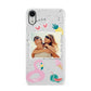 Summer Photo Personalised Apple iPhone XR White 3D Snap Case