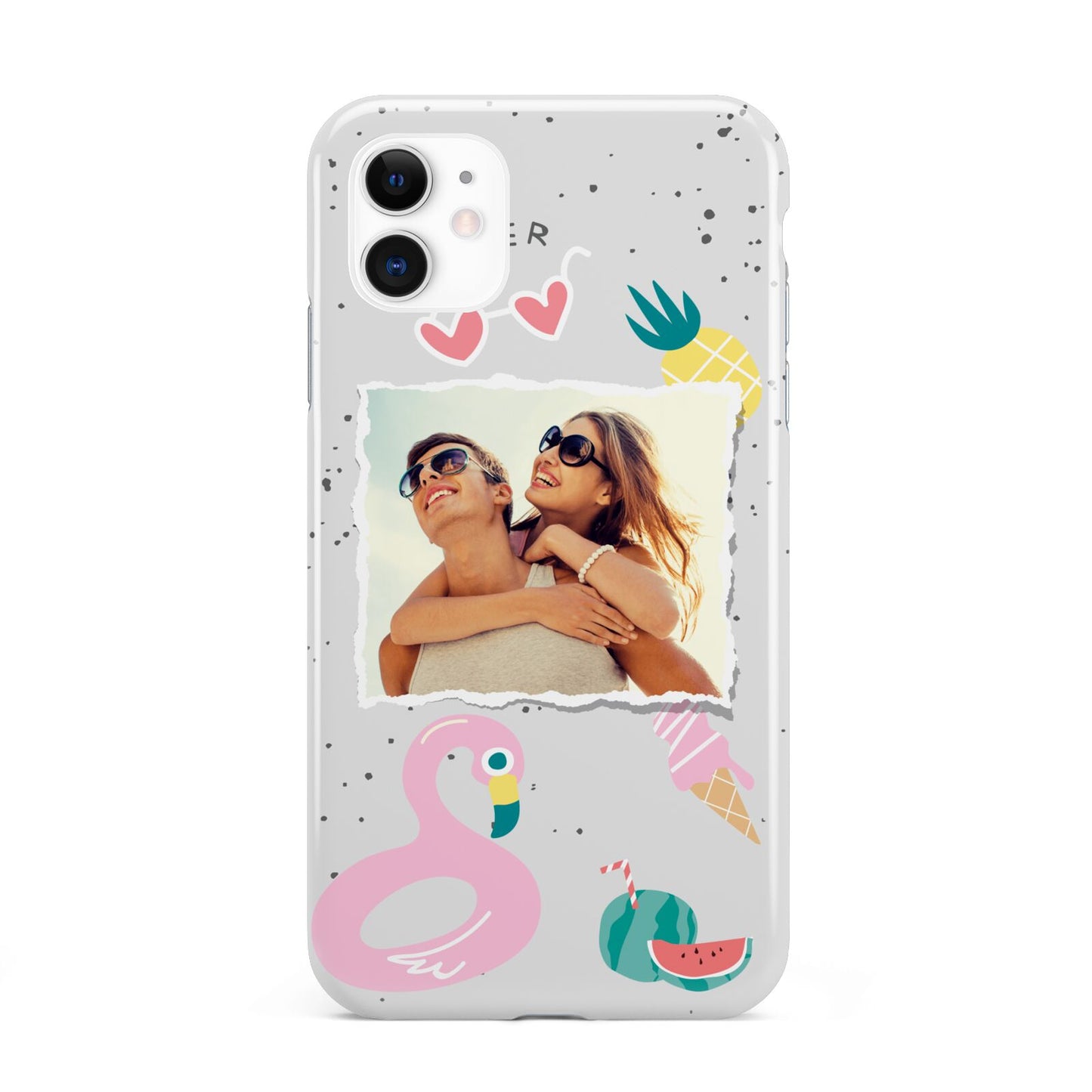 Summer Photo Personalised iPhone 11 3D Tough Case