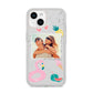 Summer Photo Personalised iPhone 14 Clear Tough Case Starlight