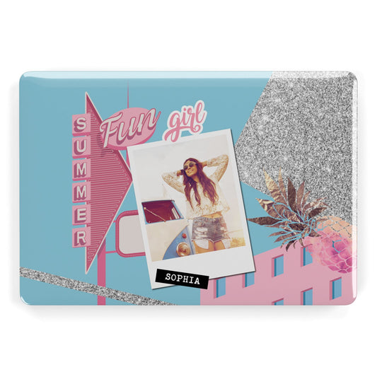 Summer Picture Collage Personalised Apple MacBook Case