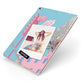 Summer Picture Collage Personalised Apple iPad Case on Rose Gold iPad Side View