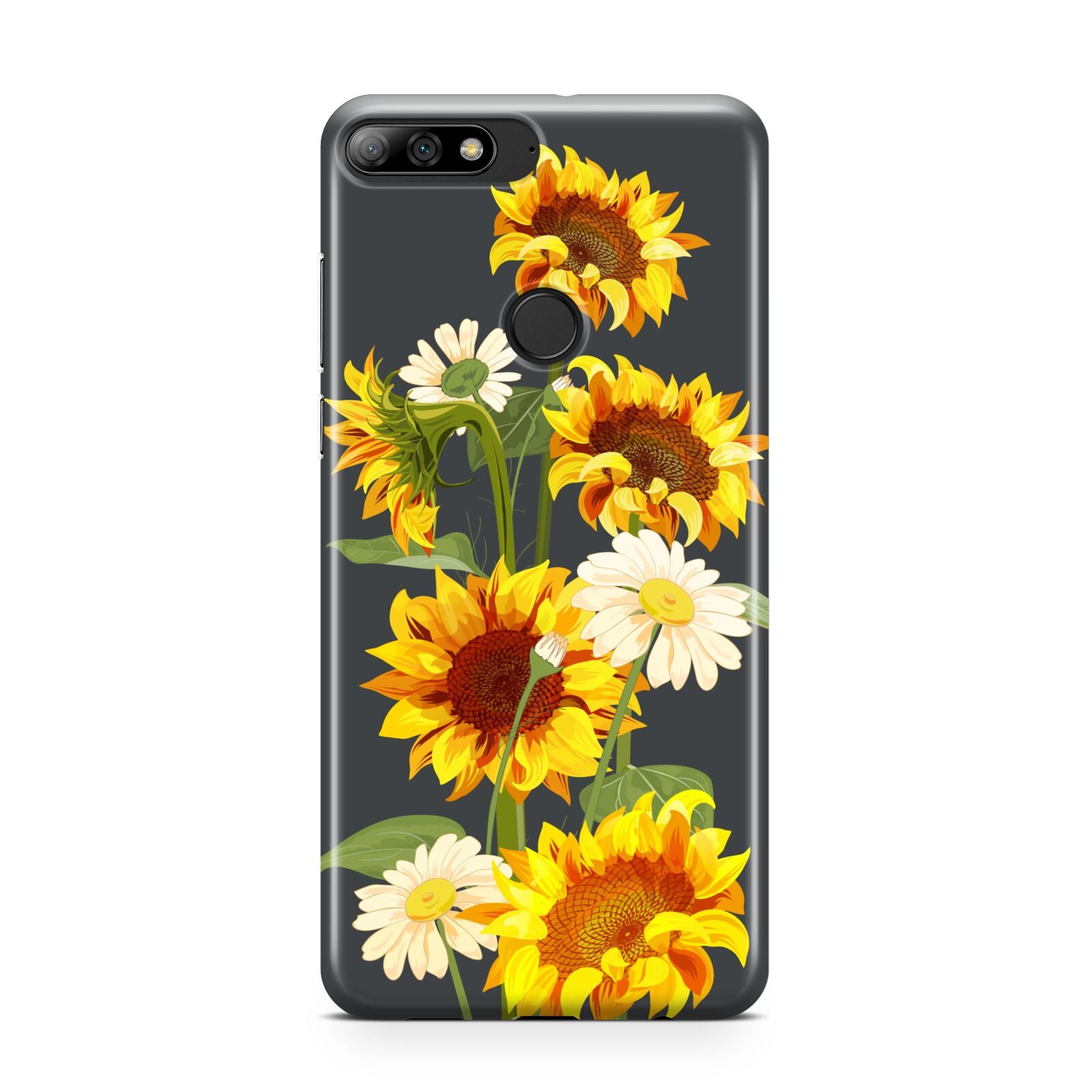 Sunflower Floral Huawei Y7 2018