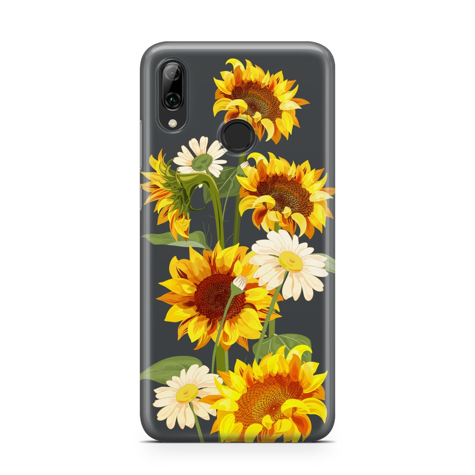 Sunflower Floral Huawei Y7 2019