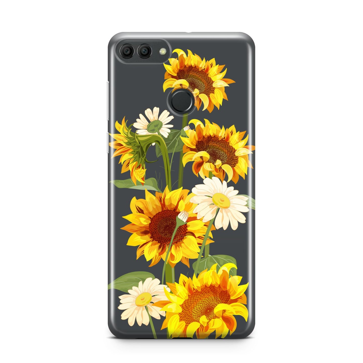 Sunflower Floral Huawei Y9 2018