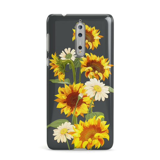 Sunflower Floral Nokia Case