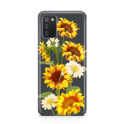 Sunflower Floral Samsung A02s Case