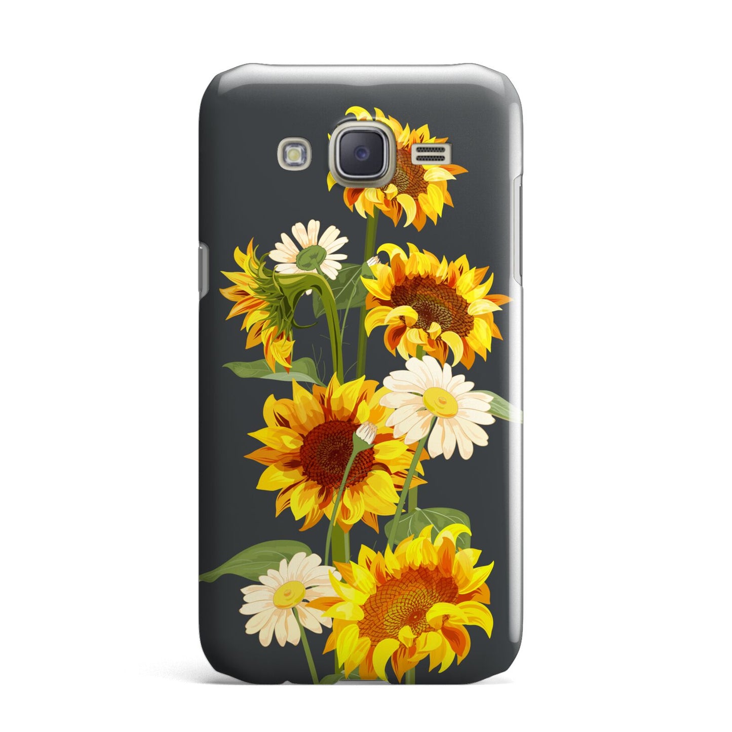 Sunflower Floral Samsung Galaxy J7 Case