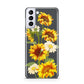 Sunflower Floral Samsung S21 Plus Case