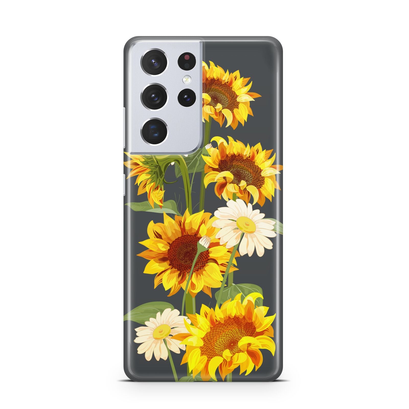 Sunflower Floral Samsung S21 Ultra Case
