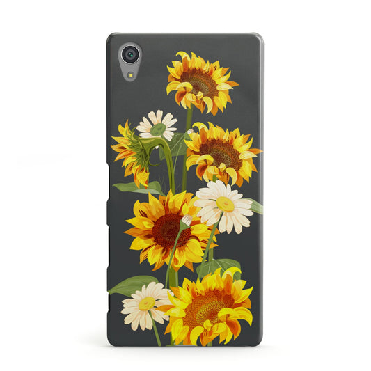 Sunflower Floral Sony Xperia Case