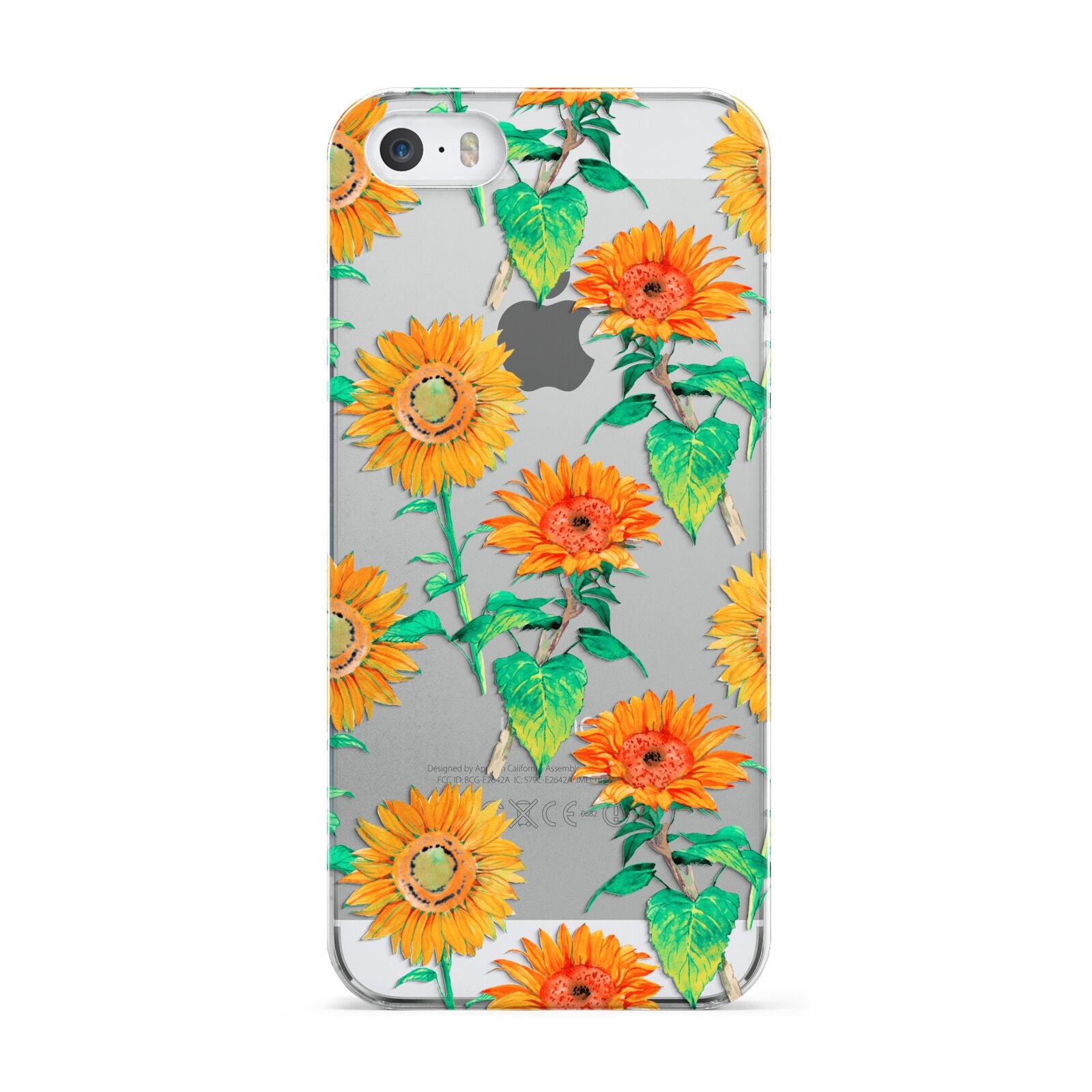 Sunflower Pattern Apple iPhone 5 Case