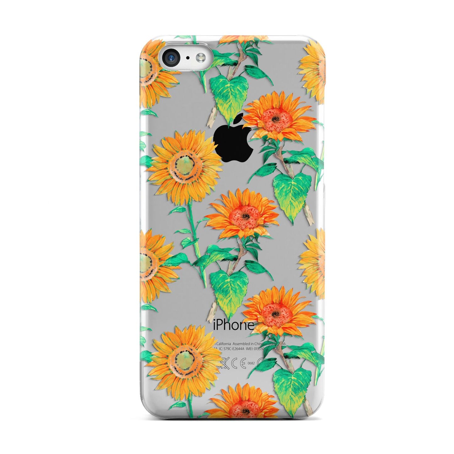 Sunflower Pattern Apple iPhone 5c Case