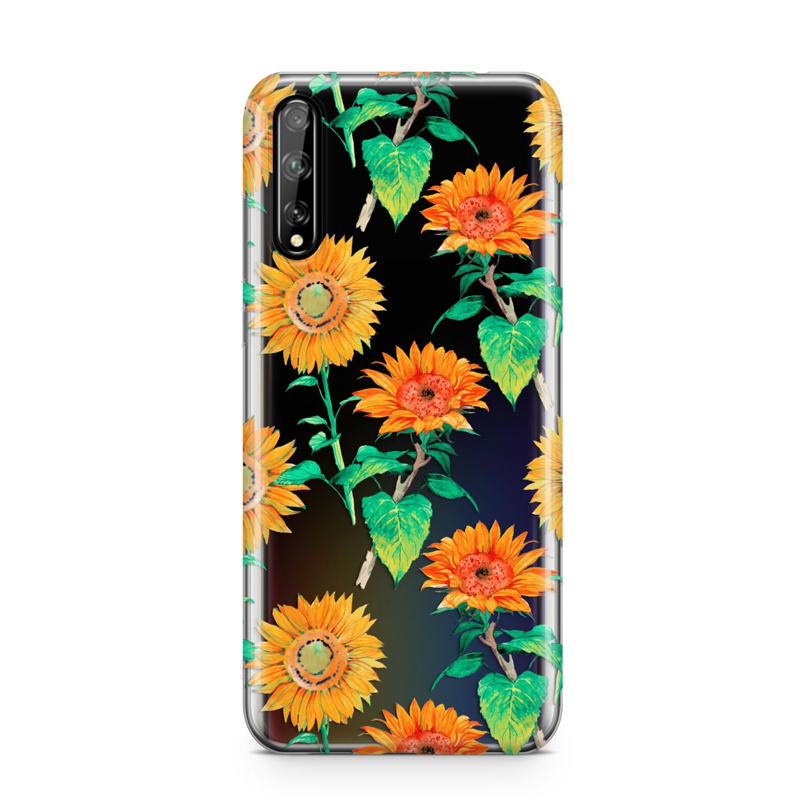 Sunflower Pattern Huawei Enjoy 10s Phone Case